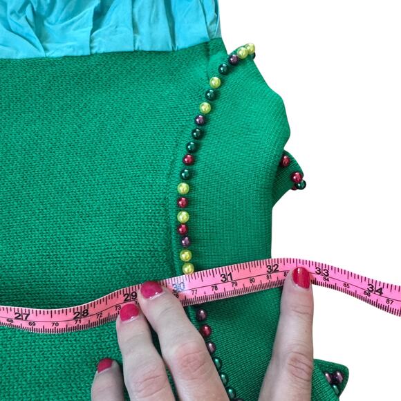 Queen of Sparkles Rainbow Colorblock Poof Sleeve Dress - Picture 11 of 11